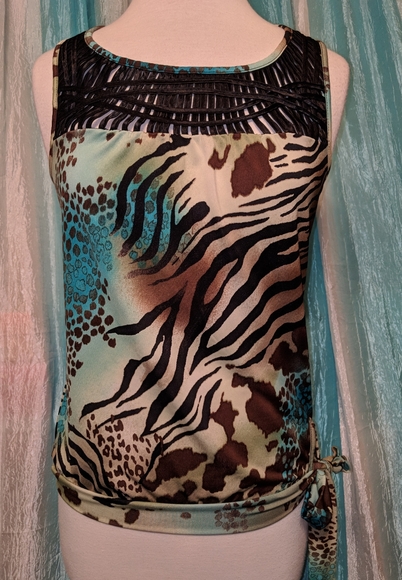 Animal print "cage" tank - large - Picture 1 of 6